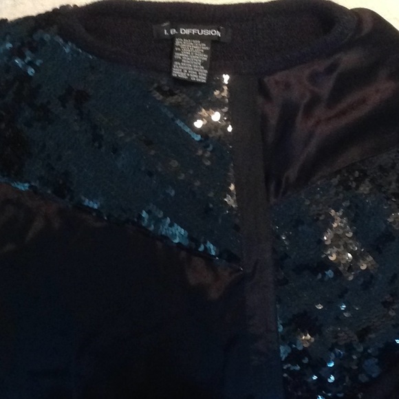 Vintage IB Diffusion Mixed Media Sweater - Picture 4 of 4